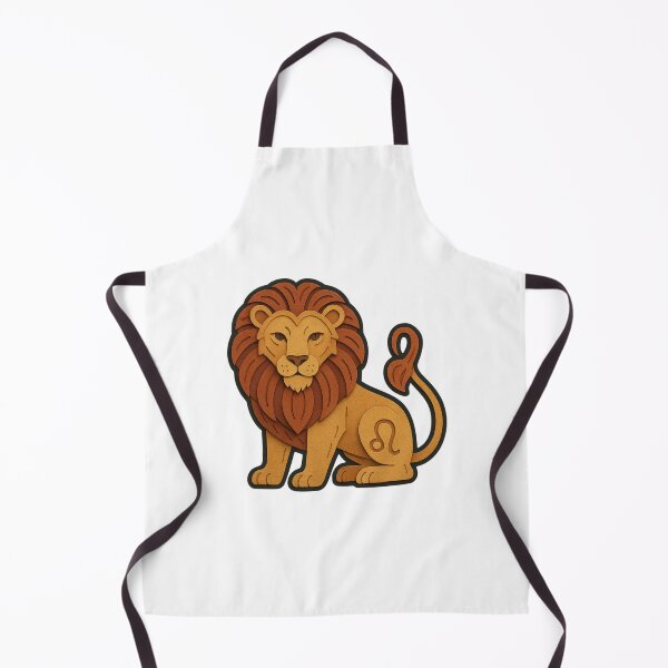 Item preview, Leo Zodiac Lion Sign Paper Cut Style designed and sold by Vendeloc.
