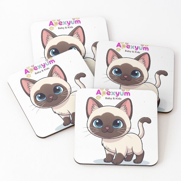 Item preview, Mini Siamese Cat COLLECTION  MINI WILD BY APEXYM BABY KIDS designed and sold by APEXYUM.