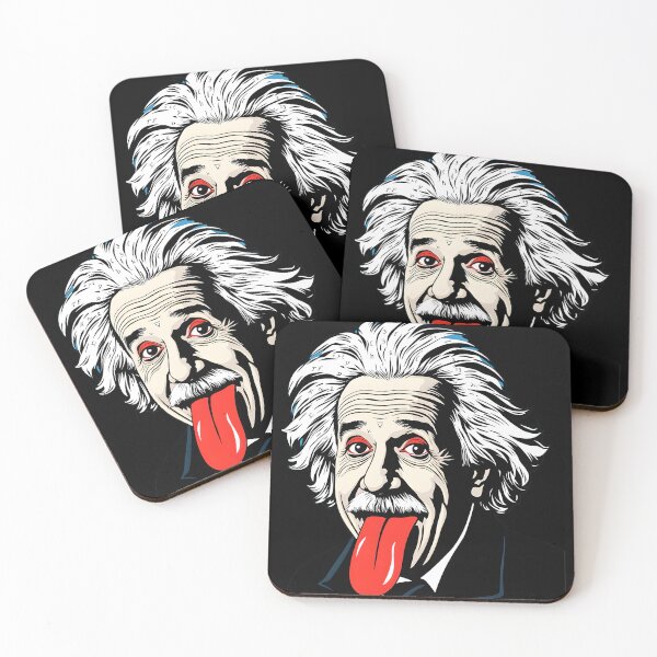 Item preview, Funny Einstein Pop Art Illustration with Tongue Out designed and sold by AbdS07.