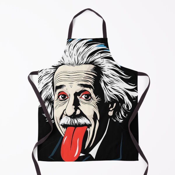 Item preview, Funny Einstein Pop Art Illustration with Tongue Out designed and sold by AbdS07.