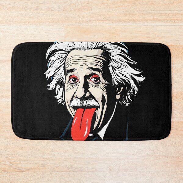 Item preview, Funny Einstein Pop Art Illustration with Tongue Out designed and sold by AbdS07.