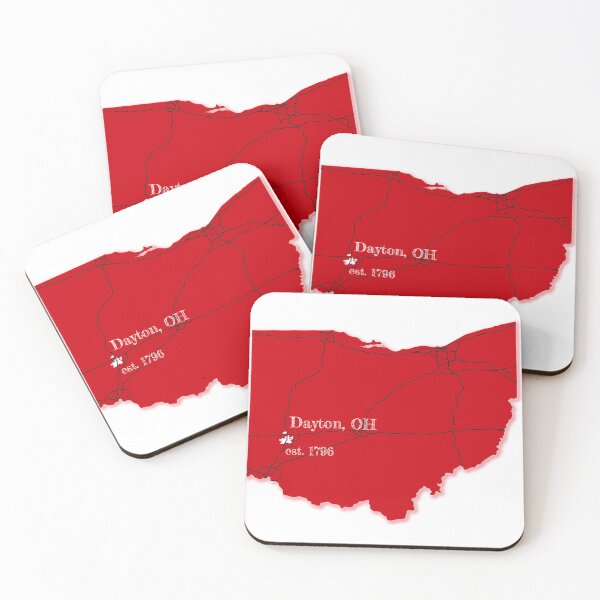 Item preview, Dayton, OH [Red] designed and sold by PhilbonianDezin.