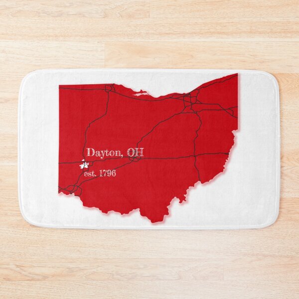 Item preview, Dayton, OH [Red] designed and sold by PhilbonianDezin.
