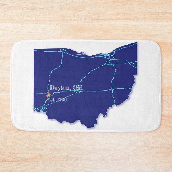 Item preview, Dayton, OH [Blue] designed and sold by PhilbonianDezin.