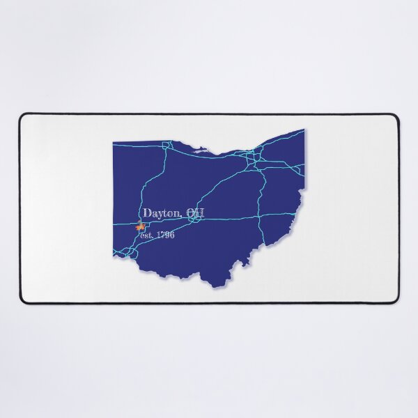 Item preview, Dayton, OH [Blue] designed and sold by PhilbonianDezin.