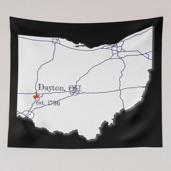 Item preview, Dayton, OH [White] designed and sold by PhilbonianDezin.