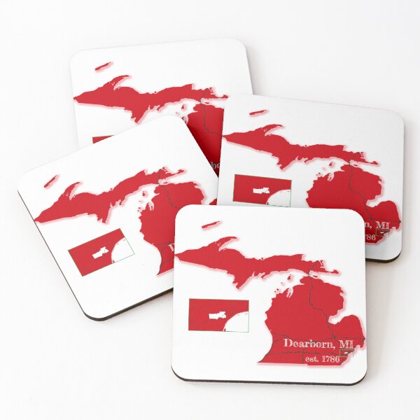 Item preview, Dearborn, MI [Red] designed and sold by PhilbonianDezin.