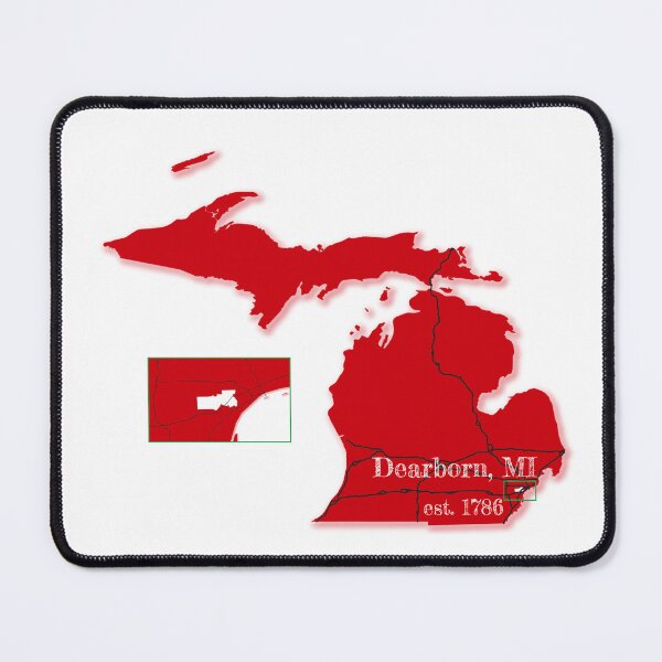 Item preview, Dearborn, MI [Red] designed and sold by PhilbonianDezin.