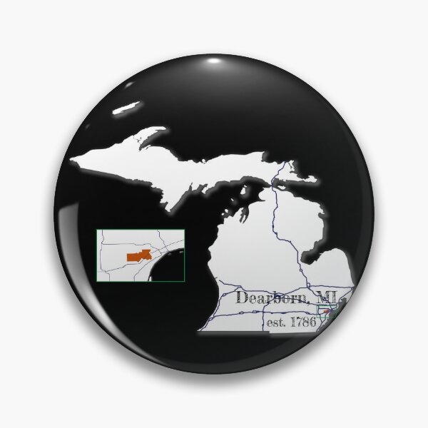 Item preview, Dearborn, MI [White] designed and sold by PhilbonianDezin.
