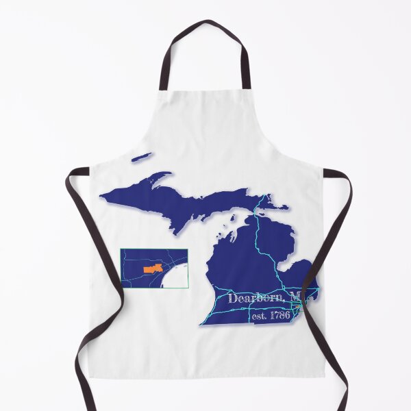 Item preview, Dearborn, MI [Blue] designed and sold by PhilbonianDezin.