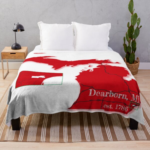Item preview, Dearborn, MI [Red] designed and sold by PhilbonianDezin.