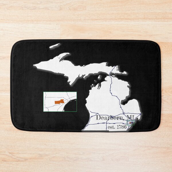 Item preview, Dearborn, MI [White] designed and sold by PhilbonianDezin.