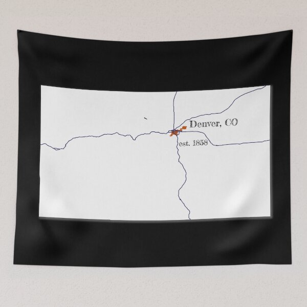 Item preview, Denver, Colorado [Blanco] designed and sold by PhilbonianDezin.