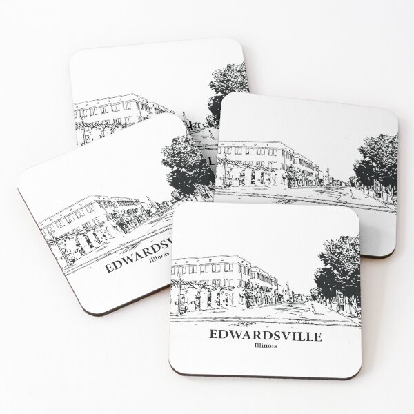 Item preview, Edwardsville - Illinois designed and sold by Lakeric Cityscapes.