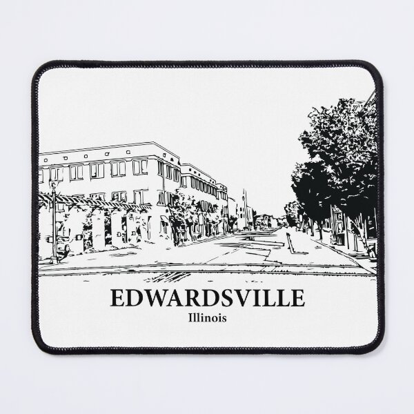 Item preview, Edwardsville - Illinois designed and sold by Lakeric Cityscapes.