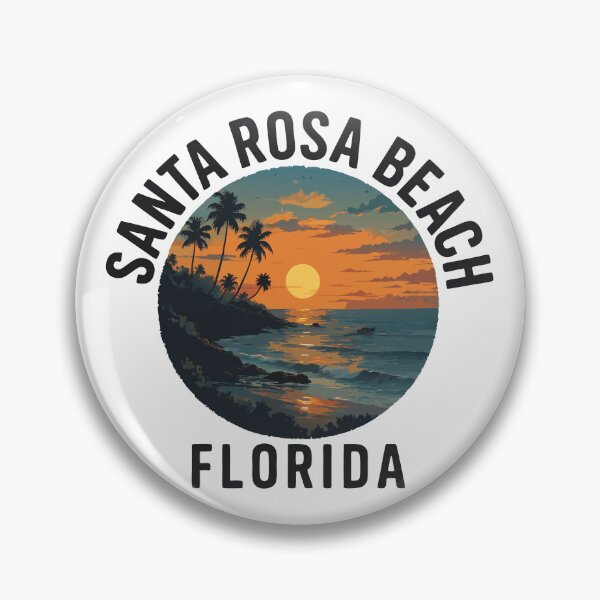 Item preview, Santa Rosa  Beach – Florida (with Black Lettering) designed and sold by VelvetRoom.