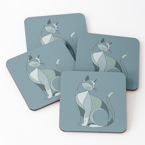Item preview, Abstract Cat - Silhouette designed and sold by ByGio.