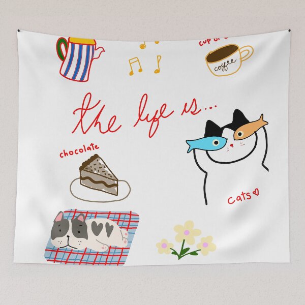 Item preview, life is... designed and sold by catjoneslovers.