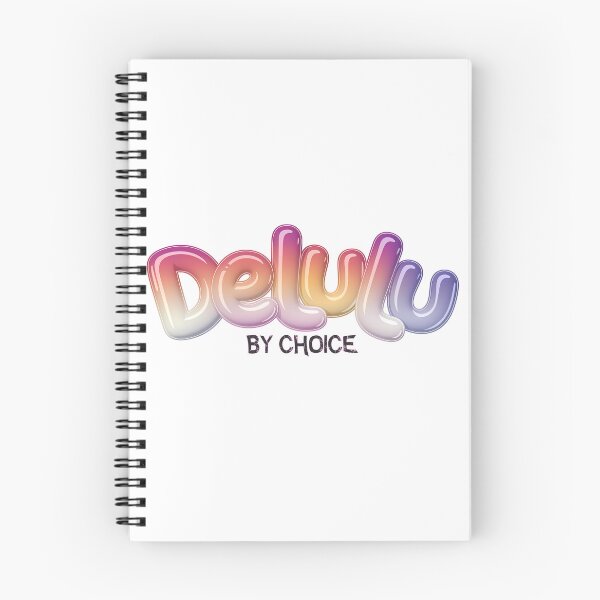 Item preview, Delulu by Choice – Statement bubble lettering with an ironic attitude vibe & TikTok aesthetic designed and sold by VariousGoodies.