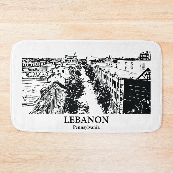 Item preview, Lebanon - Pennsylvania designed and sold by Lakeric Cityscapes.