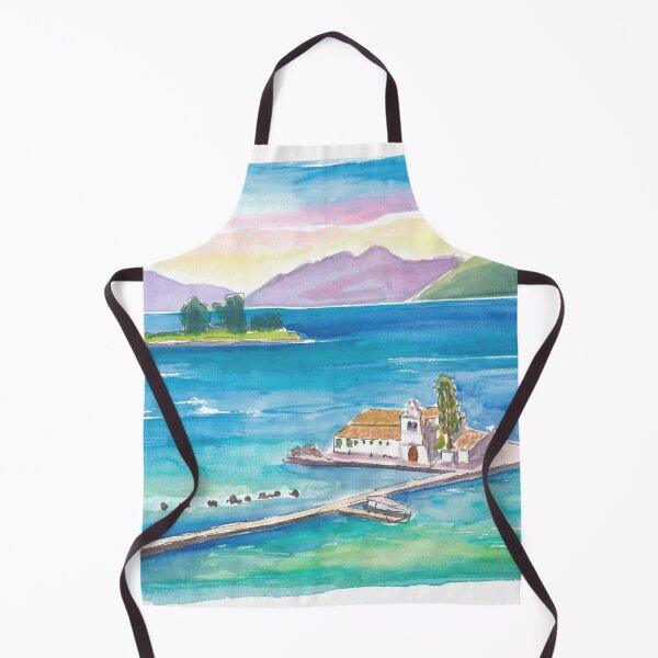 Item preview, Corfu’s Pondikonisi Under Ionian Skies, Greece Calling designed and sold by artshop77.