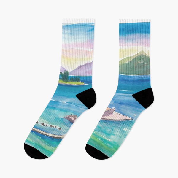 Item preview, Corfu’s Pondikonisi Under Ionian Skies, Greece Calling designed and sold by artshop77.