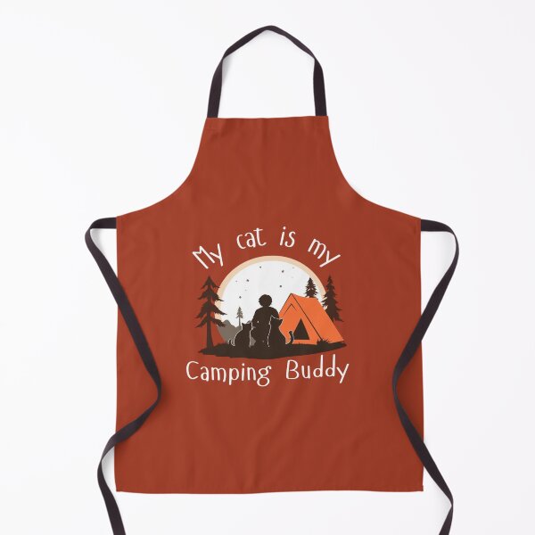 Item preview, My Cat Is My Camping Buddy designed and sold by Be-Adventurous.
