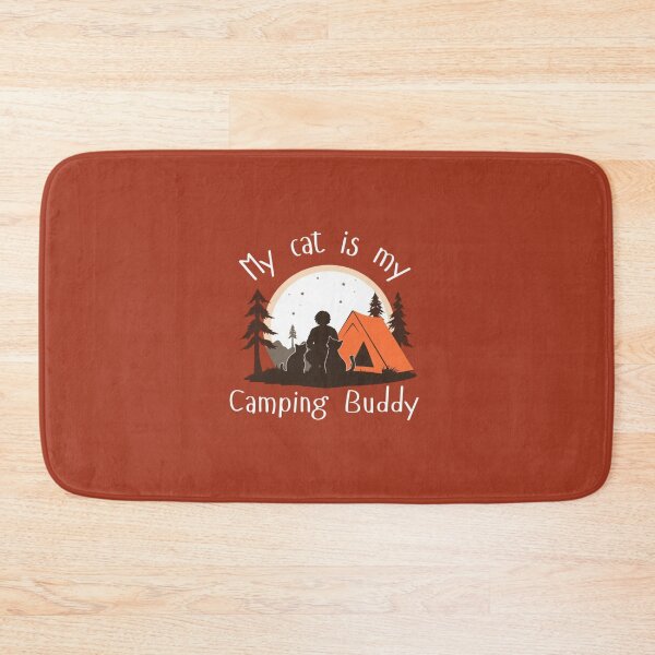 Item preview, My Cat Is My Camping Buddy designed and sold by Be-Adventurous.