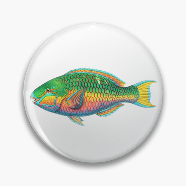 Item preview, Stoplight parrotfish designed and sold by 4rtistcDrift.
