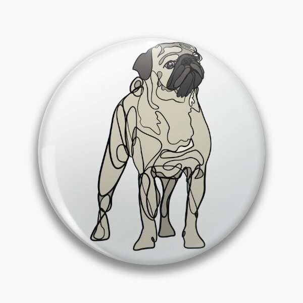 Item preview, Proud Pug designed and sold by Ali Oops Design.