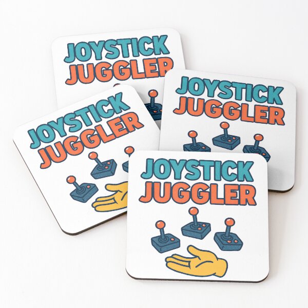 Item preview, Retro Gamer Joystick Juggler Funny Arcade T-Shirt Design designed and sold by The-T-In-Retro.