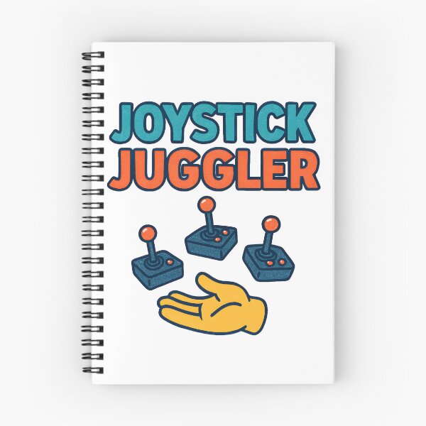 Item preview, Retro Gamer Joystick Juggler Funny Arcade T-Shirt Design designed and sold by The-T-In-Retro.