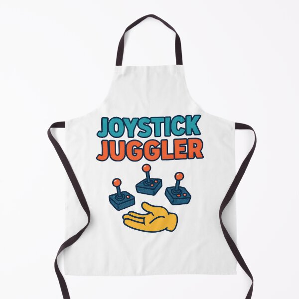 Item preview, Retro Gamer Joystick Juggler Funny Arcade T-Shirt Design designed and sold by The-T-In-Retro.