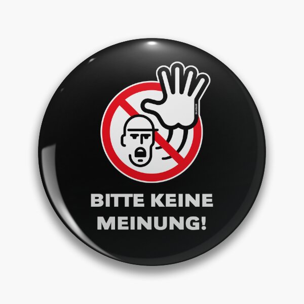 Item preview, No opinions please! (Warning sign / Warning sign / 3C) designed and sold by Roderix.
