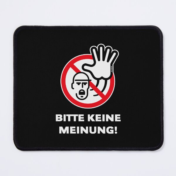 Item preview, No opinions please! (Warning sign / Warning sign / 3C) designed and sold by Roderix.