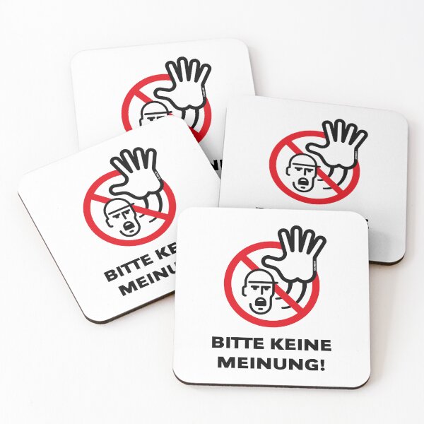 Item preview, No opinions please! (Warning sign / Warning sign / 2C) designed and sold by Roderix.