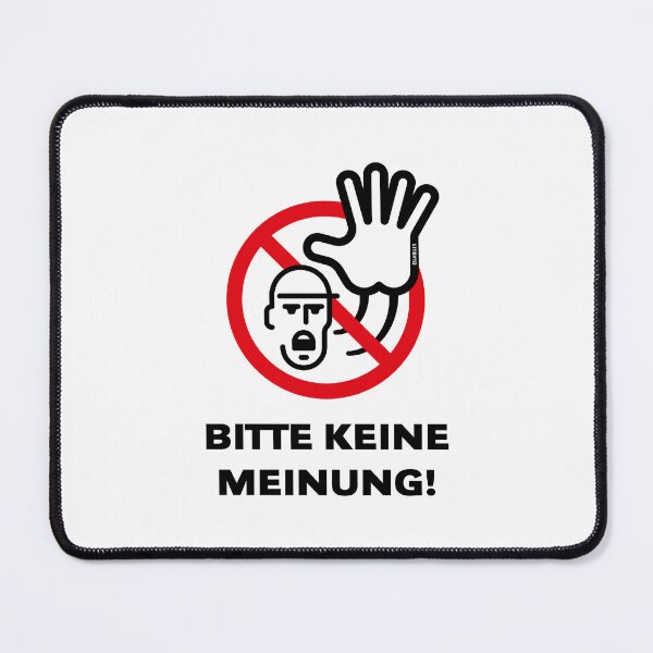 Item preview, No opinions please! (Warning sign / Warning sign / 2C) designed and sold by Roderix.