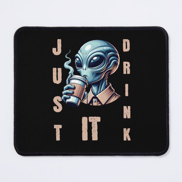 Item preview, Just drink it - Cool coffee design designed and sold by ReneMM.