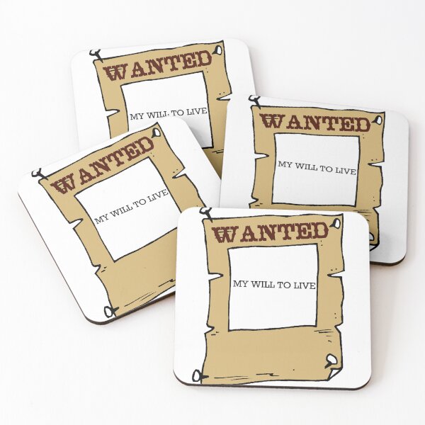 Item preview, WANTED: my will to live designed and sold by Jigg-le-Puff.