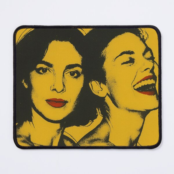 Item preview, Warhol Style Pop Art Portrait of Two Women designed and sold by BubbleDesigns49.