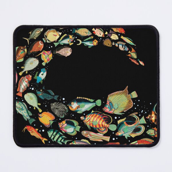 Item preview, Exotic Fish Illustrations: Colorful Marine Art Print designed and sold by Starpuffdesign.