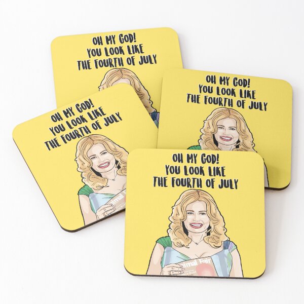 Item preview, Jennifer Coolidge - Oh My God ! You Look Like The Fourth Of July designed and sold by PopShopDesignFR.