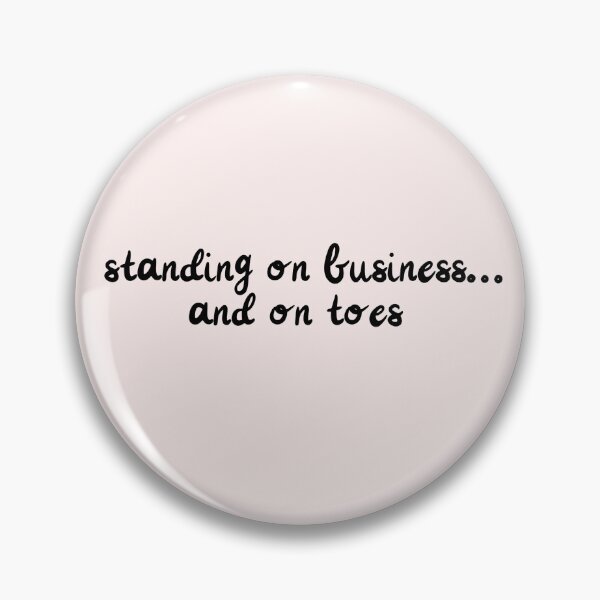 Item preview, standing on business… and on toes designed and sold by pnkrose.