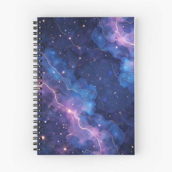 Item preview, Blue Galaxy Cloud Marble Texture – Seamless Star Nebula Pattern designed and sold by Wordsmith-Wear.