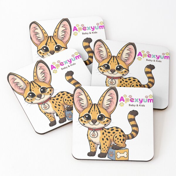 Item preview, Mini Serval COLLECTION MINI WILDS BY APEXYUM BABY & KIDS designed and sold by APEXYUM.