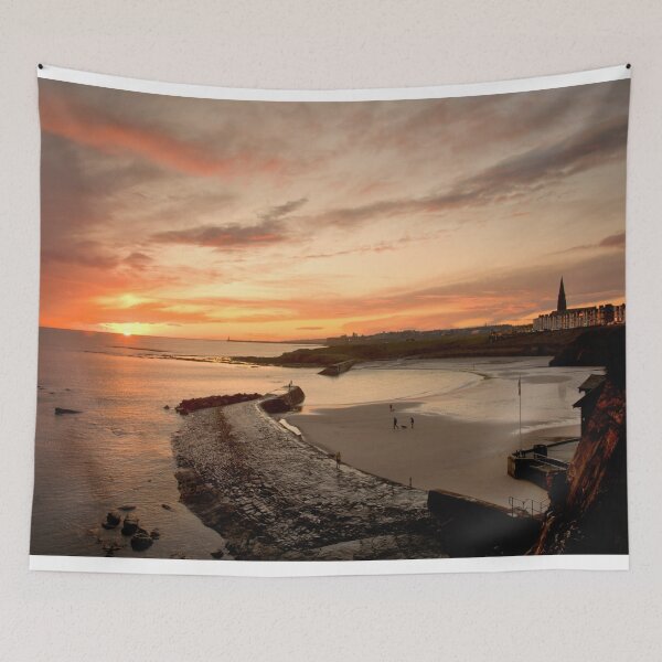 Item preview, Cullercoats Bay Winter Sunrise designed and sold by Violaman.
