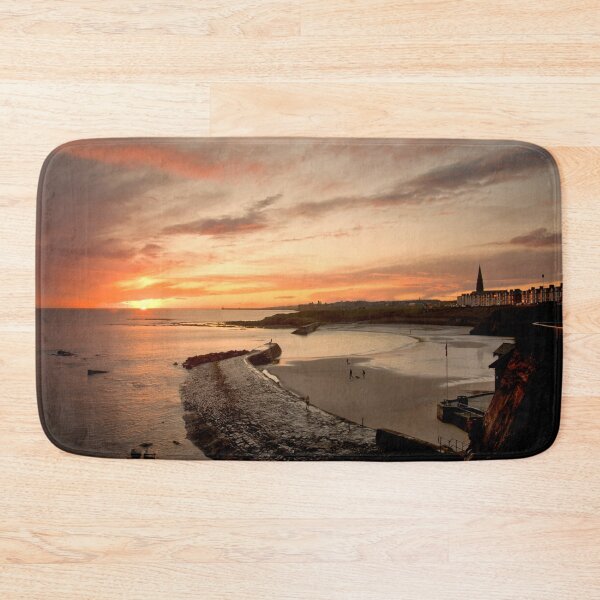 Item preview, Cullercoats Bay Winter Sunrise designed and sold by Violaman.