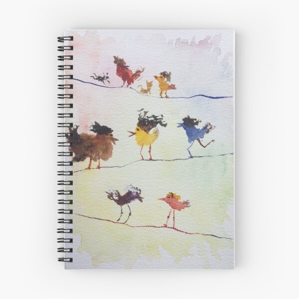 Item preview, Birdies with their pet dogs on telegraph wires. designed and sold by Dwyte2U2.