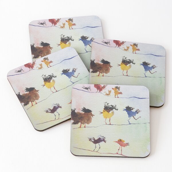 Item preview, Birdies with their pet dogs on telegraph wires. designed and sold by Dwyte2U2.