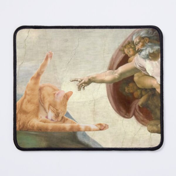 Item preview, Creation of Cat | T-Shirt designed and sold by NicolasGlowArt.